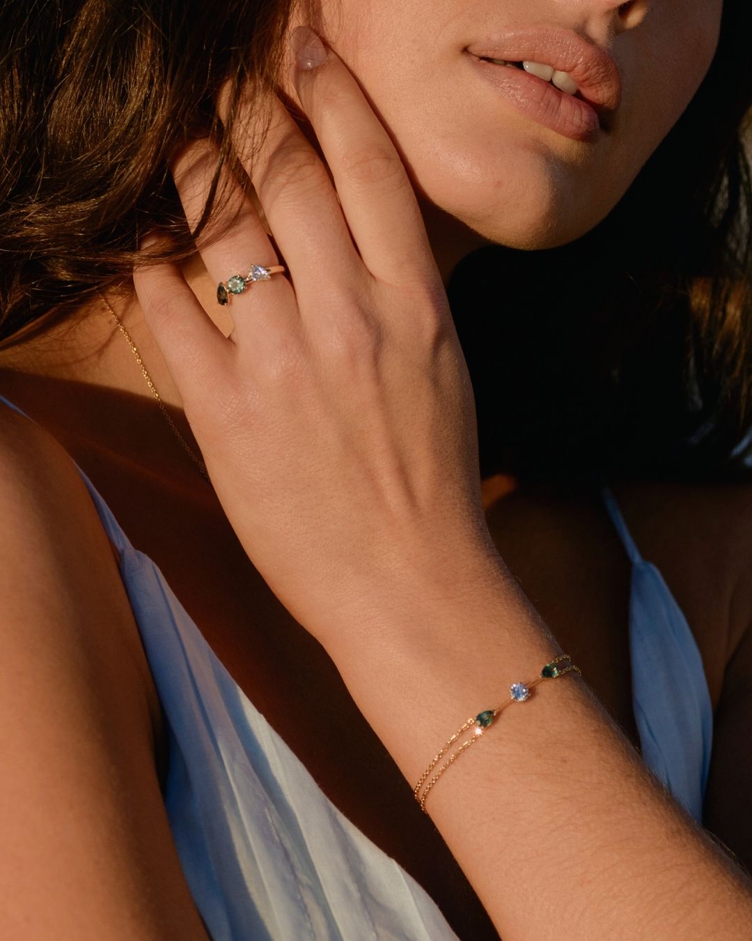 Wategos Three-Stone Bracelet