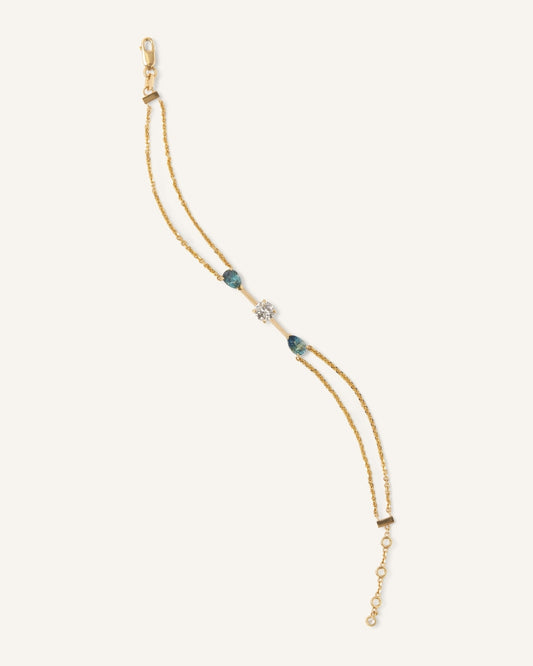 Wategos Three-Stone Bracelet