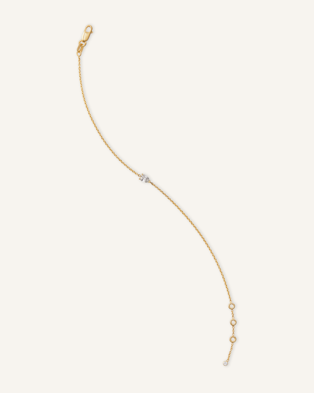 Diamond Pear Bracelet