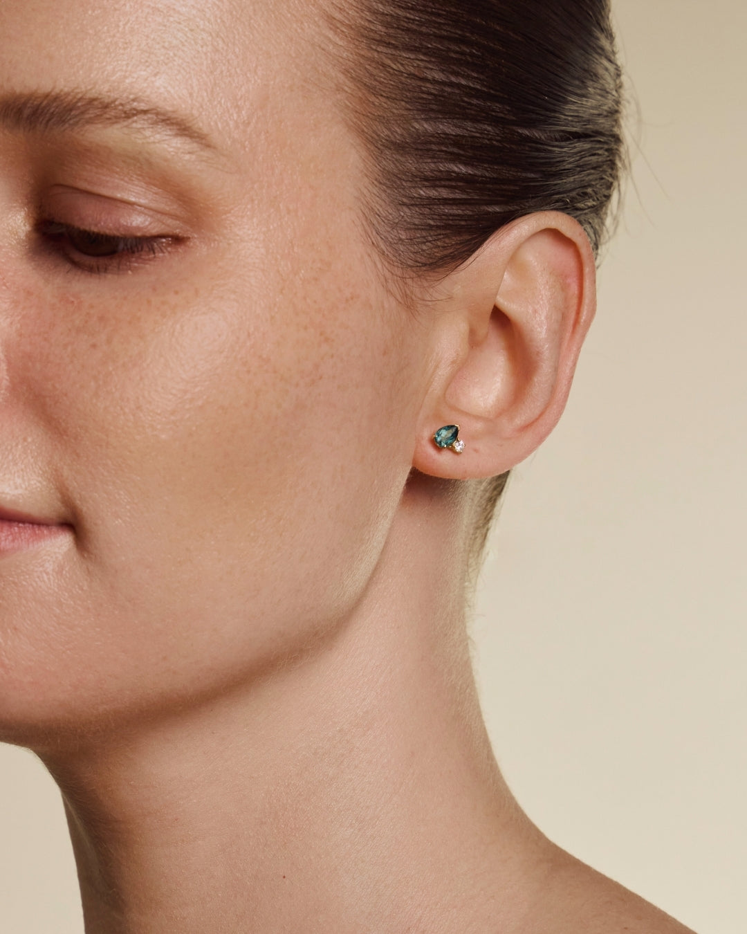 Studio Sapphire Diamond Cluster Earrings