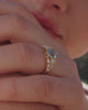 Video Sapphire Ring With Diamonds Worn