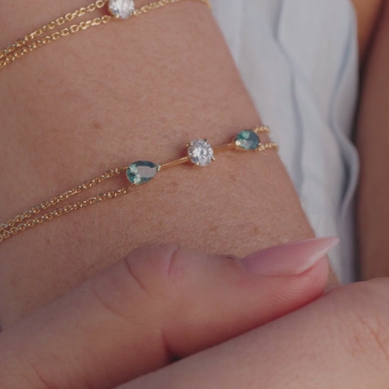 Video Bracelets Sapphire Diamond
