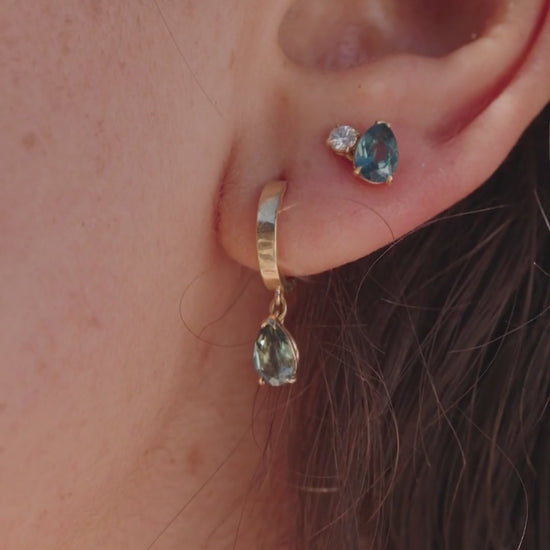 Video Sapphire Earrings