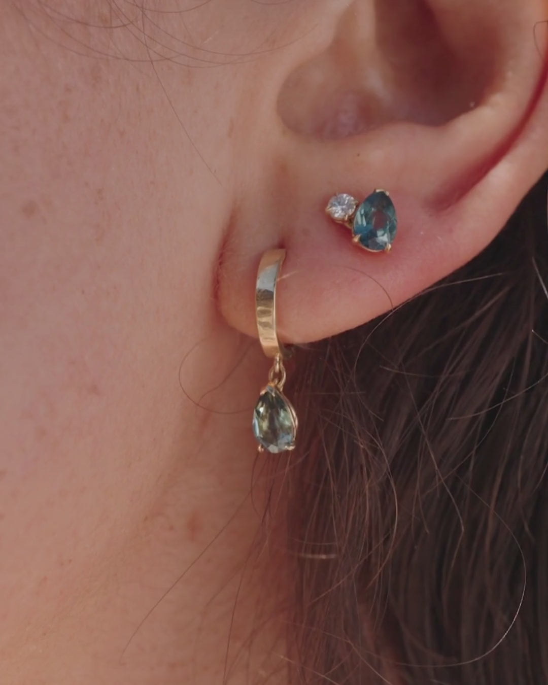 Video Sapphire Earrings